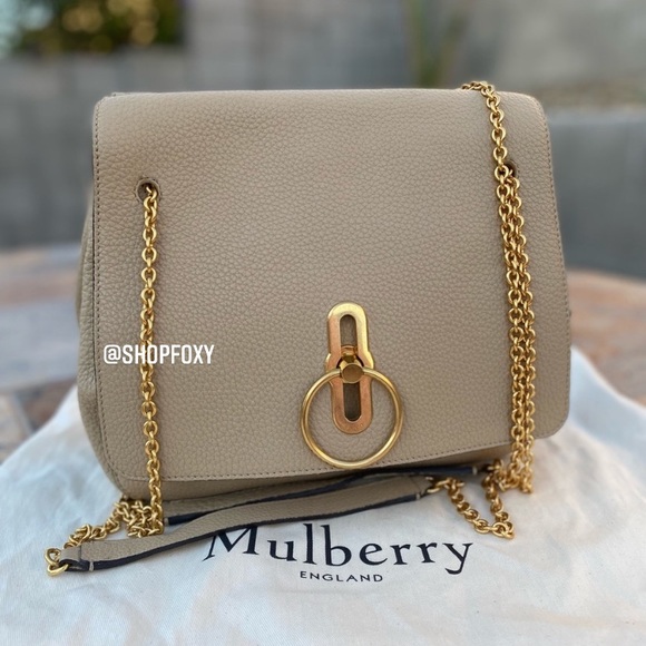 SOLD Mulberry Marloes Large Leather Flap Chain Satchel - Picture 3 of 15